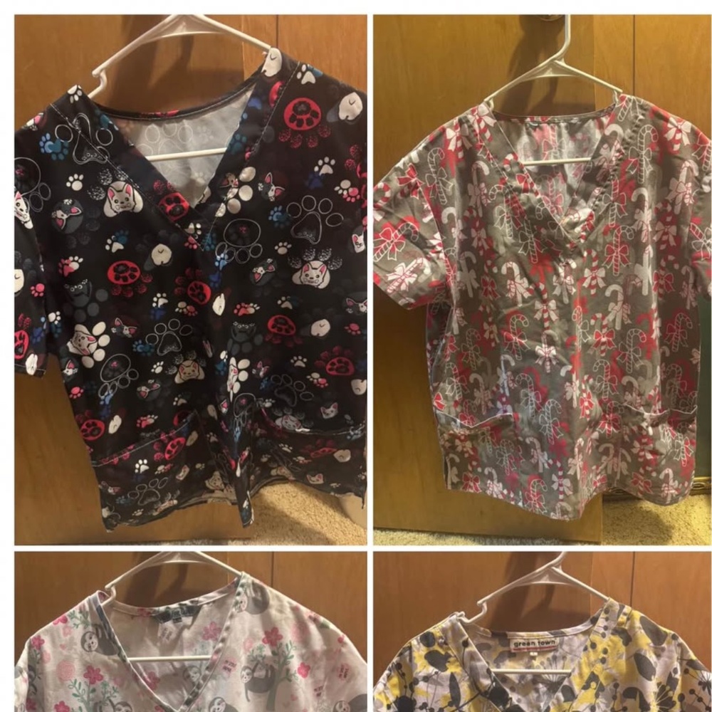 Scrub Tops